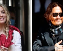 Johnny Depp and Amber Heard